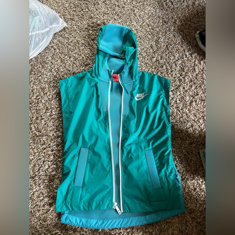Nike Vest (teal&blue) size: xs